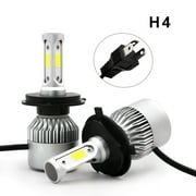For Toyota Solara 1999 2000 2001 LED Headlight Bulbs 9003 H4 High and Low Beam 2pcs