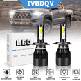 thumbnail image 1 of For Toyota Tacoma 1998-2015 LED Headlights H4 High/Low Beam Conversion Kit Bright White Bulb 2Pcs, 1 of 10