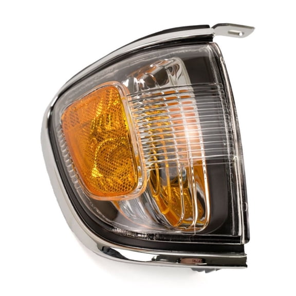 For Toyota Tacoma 2001 2002 2003 2004 Turn Signal/Corner Light Assembly Passenger Side | Chrome | Replacement For TO2521161 | 615343484372