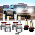 thumbnail image 1 of For Toyota Tacoma 2016-2020 LED Headlight High Low Fog Light Bulbs Combo Kit HKB, 1 of 4