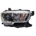 thumbnail image 1 of For Toyota Tacoma 2016 Headlight Assembly Black Passenger Side DOT Certified | TO2503243 | 81110-04260, 1 of 4