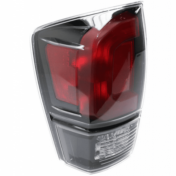 For Toyota Tacoma 2017 2018 2019 Tail Light Assembly Black Bezel Clear Lens Driver Side DOT Certified TO2800201N