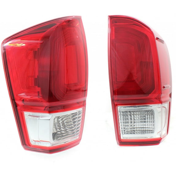 For Toyota Tacoma Tail Light 2016 2017 Driver and Passenger Side | Pair | Base/SR/SR5 For TO2800197 | 81560-04170