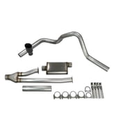 For Toyota Tundra 09-13 3 Direct Fit Single Exhaust Kit Jones Stainless S/C BDW