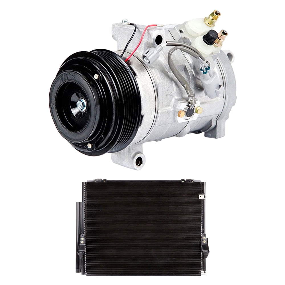 For Toyota Tundra 2007 2008 2009 OEM AC Compressor w/ A/C Condenser & Drier - BuyAutoParts