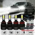 thumbnail image 1 of For Toyota Tundra 2007-2013 6000K White Headlights 9005 LED High Beam H11 Low Beam+9145 Fog light,6pcs, 1 of 15