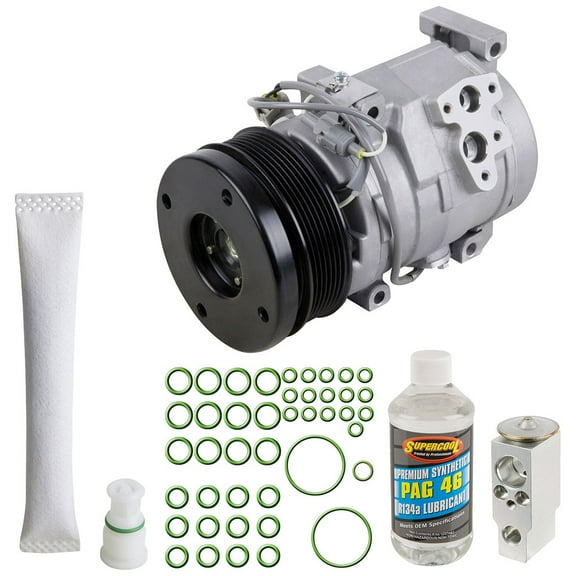 For Toyota Tundra 2007-2014 AC Compressor w/ A/C Repair Kit - BuyAutoParts