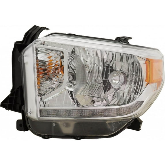 For Toyota Tundra 2014 2015 2016 Headlight Assembly Platinum Edition LED Daytime Running Lights Driver Side DOT Certified | TO2502220 | 81150-0C101