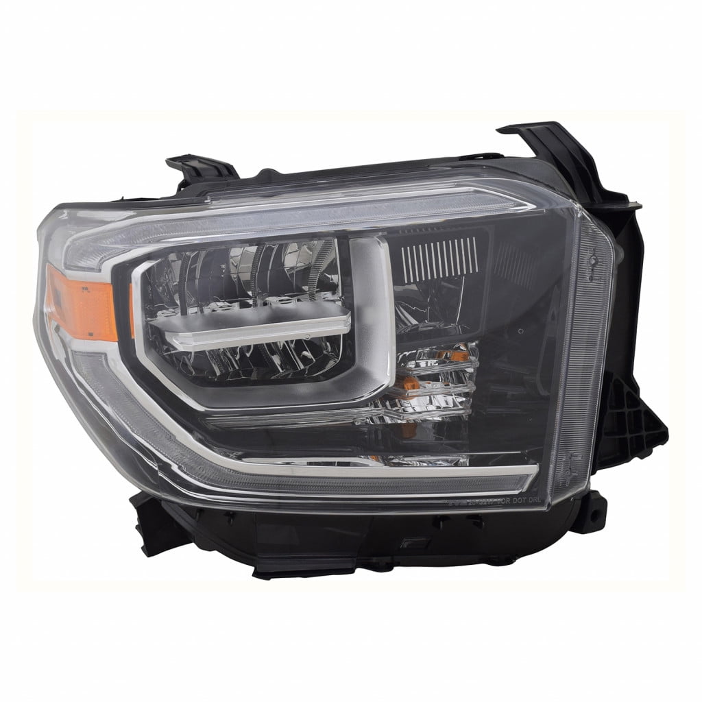 For Toyota Tundra Headlight Assembly 2018 2019 2020 Passenger Side LED ...