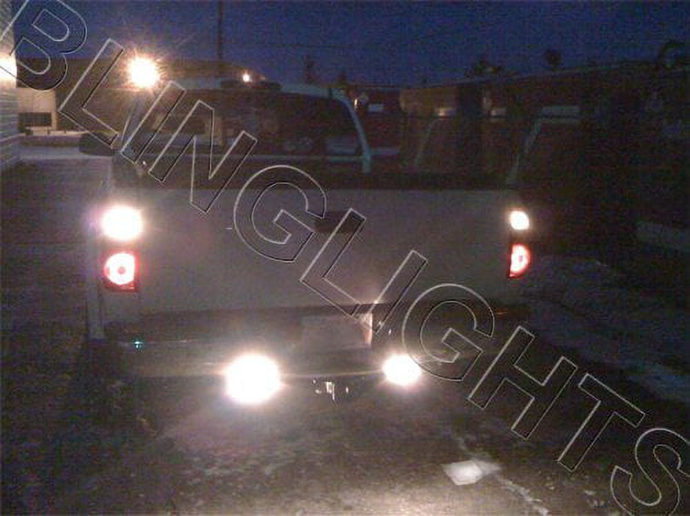15-LED Smoked Lens Brake Light Cover For 2-Inch Tow Hitch On Toyota Tacoma & Tundra