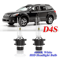thumbnail image 1 of For Toyota Venza 2009-2016 D4S HID Headlight High/Low Beam 6000K Crystal White Xenon Bulbs Set 2, 1 of 16