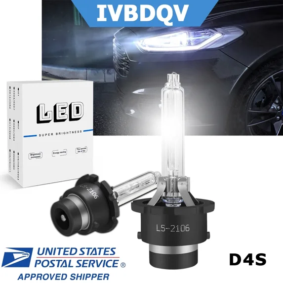 For Toyota Venza 2016 D4S Xenon HID Headlight Bulbs High&Low Beam Kit 6000K 2Pcs