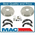 thumbnail image 1 of For Toyota Yaris 06-13 Rear Brake Drums and Brake Shoes W/ Springs Hardware, 1 of 6