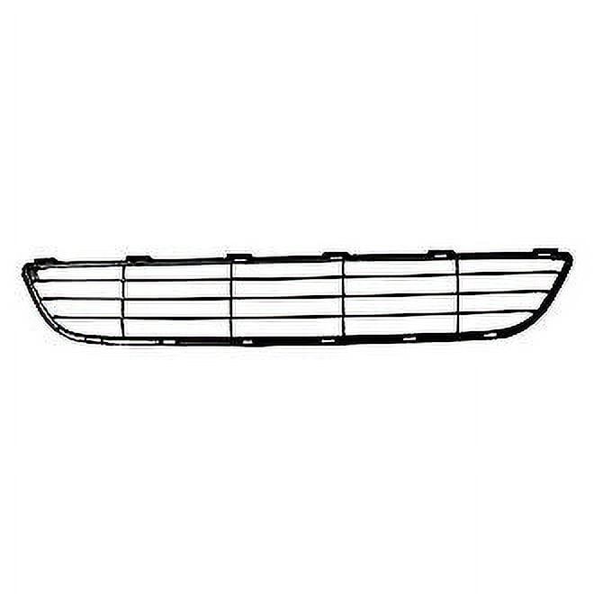 X4-COAP Front Upper Grille – Toyota Yaris Sedan 2007-2008 – Black Textured, No Emblem Slot
