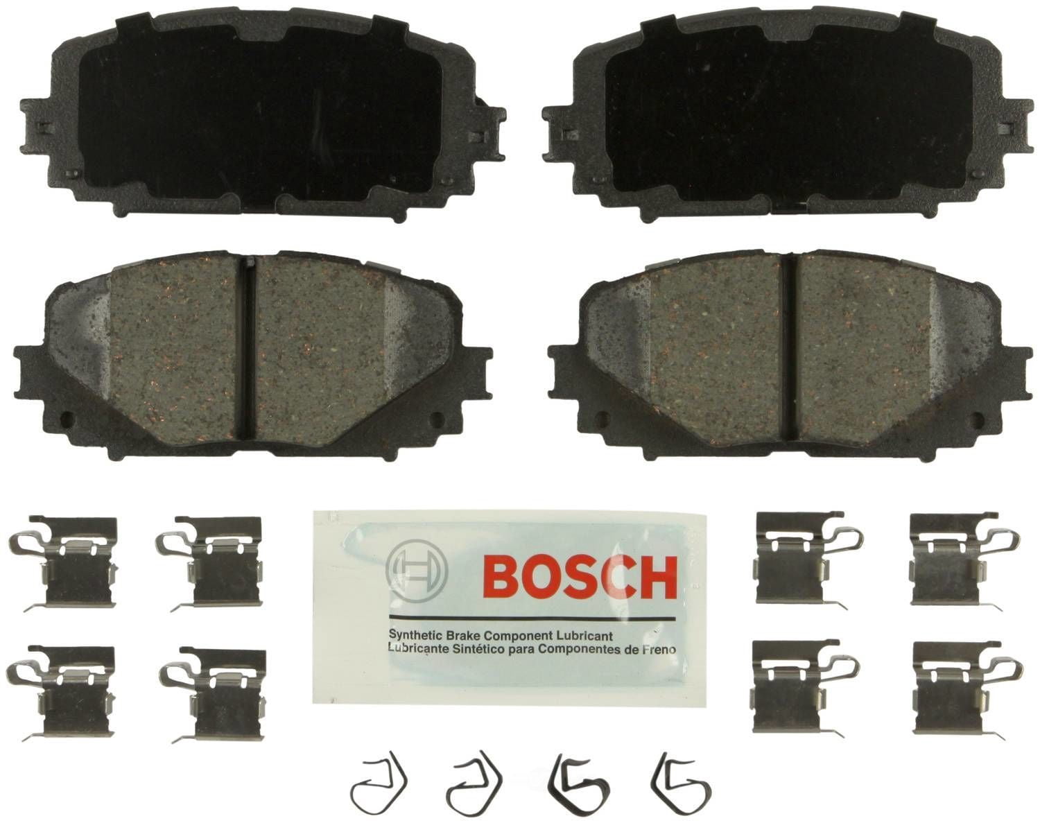 Bosch BE1628H Blue Ceramic Brake Pads w/Hardware
