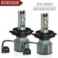 thumbnail image 1 of For Toyota Yaris 4Dr Sedan 2007-2011-2019 LED Headlight Kit High/Low Beam Bulbs, 1 of 10