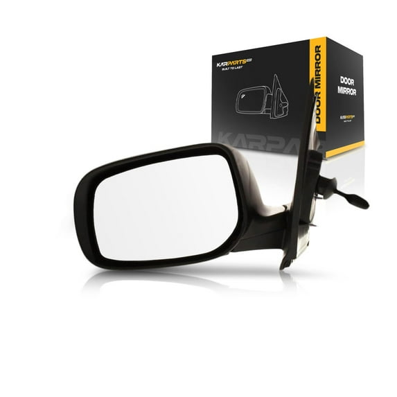 For Toyota Yaris Door Mirror 2007 08 09 10 11 2012 Driver Side | Manual Remote | Paint To Match | Sedan | Replacement For TO1320232 | 87940-52780
