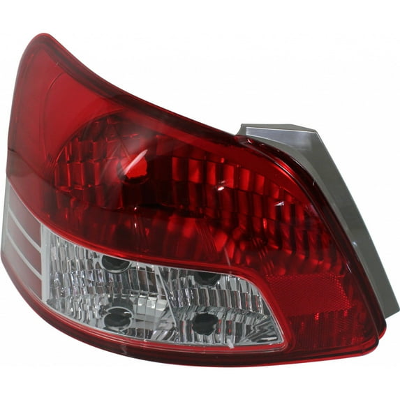 For Toyota Yaris Tail Light Assembly 2007-2012 Driver Side Base Model DOT Certified For TO2818133 | 81561-52550 (Vehicle Trim: Sedan)