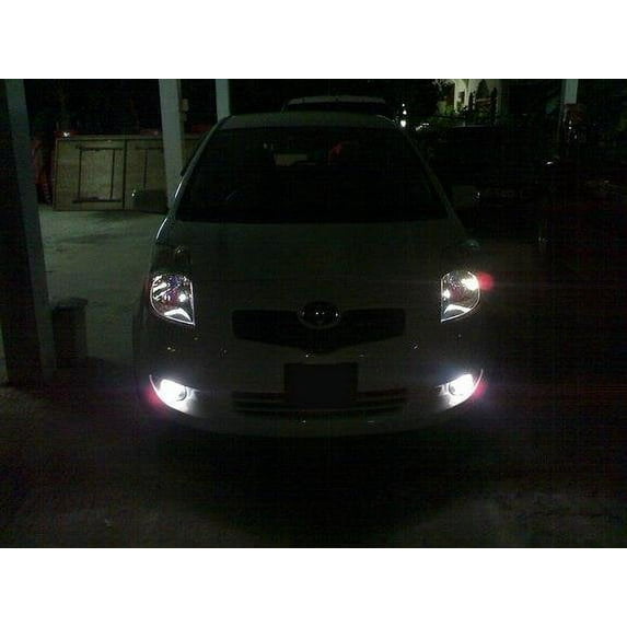 For Toyota Yaris Vitz Belta Vios Bright White Upgrade Light Bulbs for Foglamps Fog Lamps Driving Lights