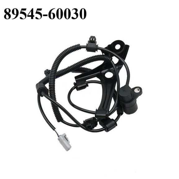 For Toyota and Lexus ABS Anti-lock Braking Systems---Rear Right Wheel Speed Sensor, Part # 89545-60030.