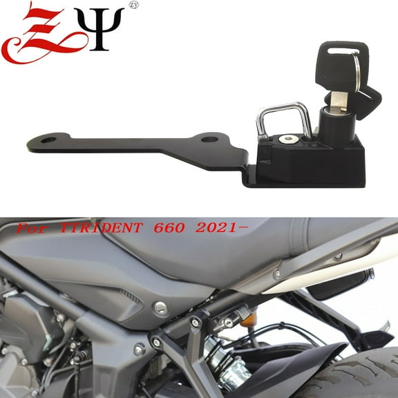 For  Trident660 2021 2022 Motorcycle Helmet Lock Anti-Theft Helmet Security Lock trident 660