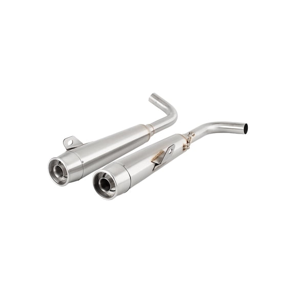 For Triumph Bobber 1200 2017-2023 Escape Slip-on Motorcycle Exhaust Muffler With Mid Link Pipe Full Pipe System