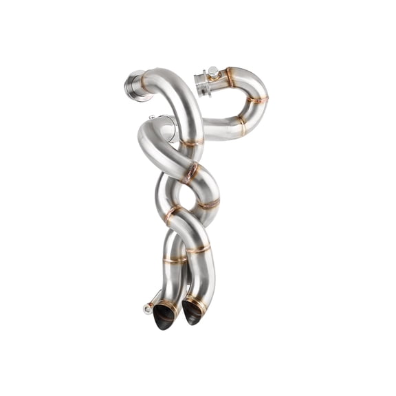For Triumph Bobber 1200 2017-2023 Escape Slip-on Motorcycle Exhaust Muffler With Mid Link Pipe Full Pipe System
