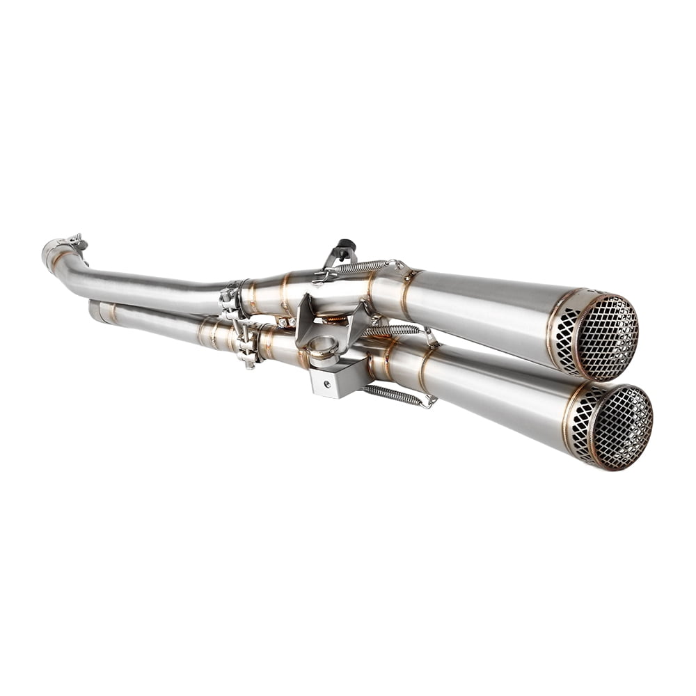 For Triumph Scrambler 1200 2019 2020 Escape Slip-on Motorcycle Exhaust Muffler Pipe With Link Pipe System