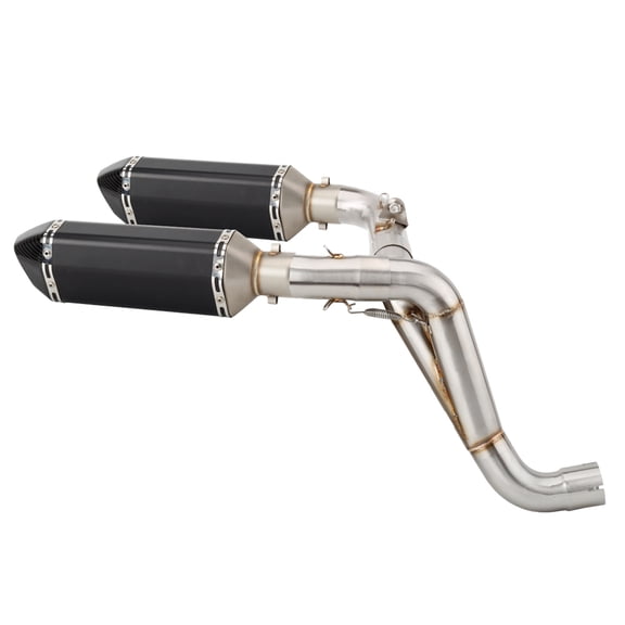 For Triumph Speed Triple 2011 to 2015 Speed Triple 1050 / R Escape Motorcycle Exhaust Muffler With High Level Mid Link Pipe Slip-on