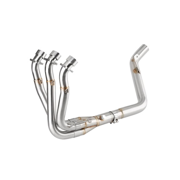 For Triumph Street Triple 765 / 765 S  / 765 R  / 765 RS  2017-2022 Escape Slip-on Motorcycle Exhaust Muffler With Mid Link Pipe Full Pipe System