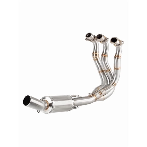 For Triumph Trident 660 2021 2022 2023 2024 Modified Motorcycle Escape ATV Exhaust Header Link Pipe 51MM Slip-on Muffler Tube System