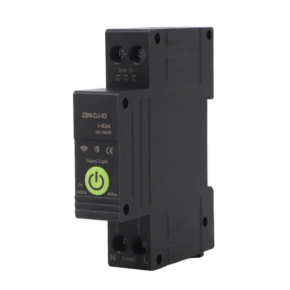 For Tuya For Zigbee Intelligent Metering Circuit Breaker Remote Switch Control