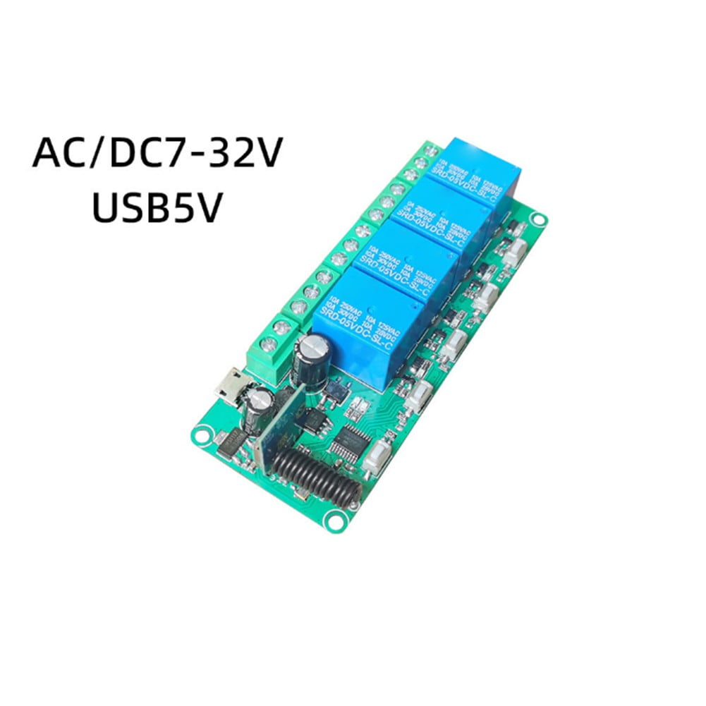 For Tuya For Zigbee Relay Switch Module Smart Home Automation Module Switch Zigbee-4Ch