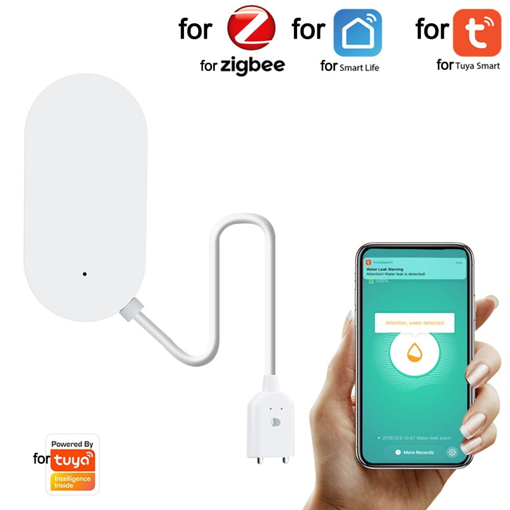 For Tuya Smart For Wifi Water Leak Detector Household Water Flood