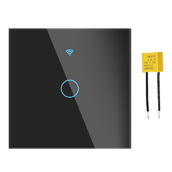 For Tuya Smart Light Switch 1 Gang, Smart Touch Wall Switch With Capacitor