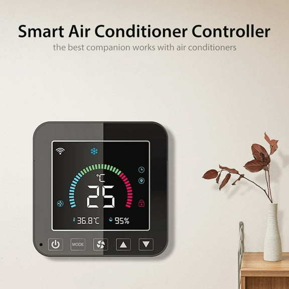 For Tuya Smart Temperature And Humidity Color Screen Infrared Thermostat