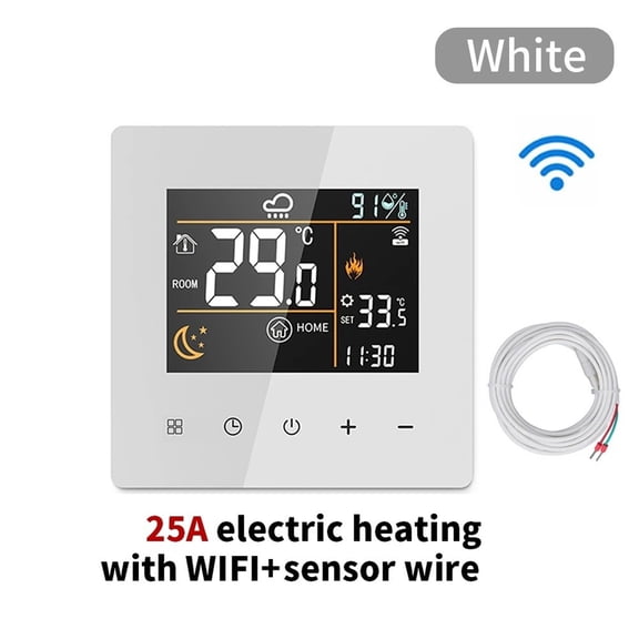For Tuya Smart Wifi Thermostat With Digital Temperature Controller Hygrometer And Remote Operation Via Mobile Devices