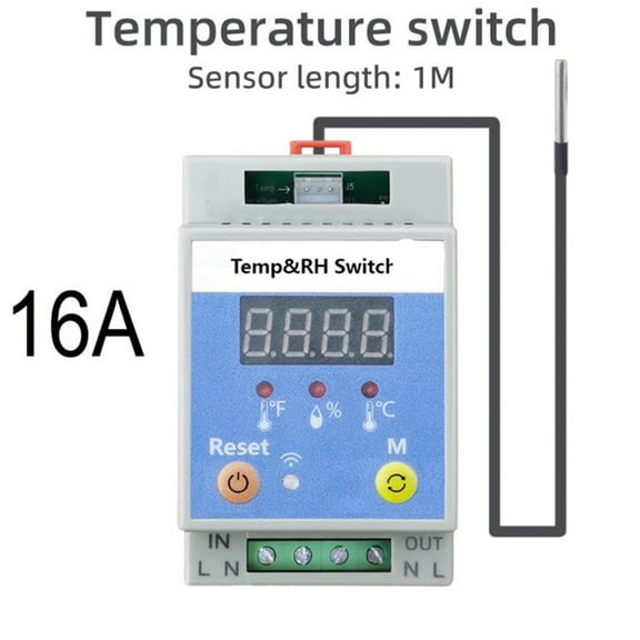 For Tuya Soil Temperature And Humidity Sensor Switch Timer App Control