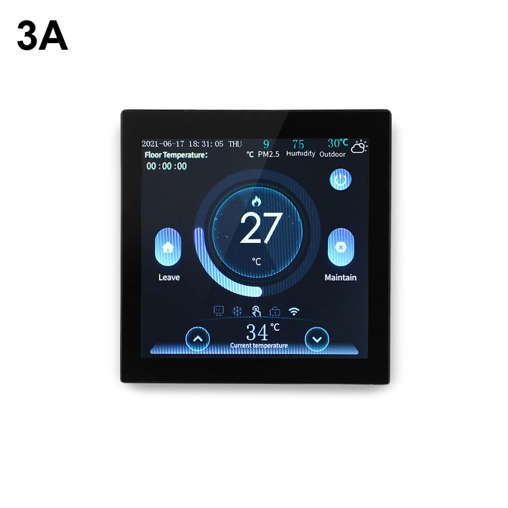 For Tuya Wifi Smart Floor Electric/Water Heating Temperature Controller