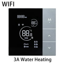 For Tuya Wifi for Smart Heating Thermostat Touch Display Voice Control