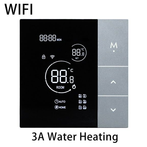 For Tuya Wifi for Smart Heating Thermostat Touch Display Voice Control