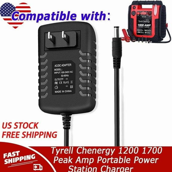 For Tyrell Chenergy 1200 1700 Peak Amp Portable Power Station Car Jump Starter