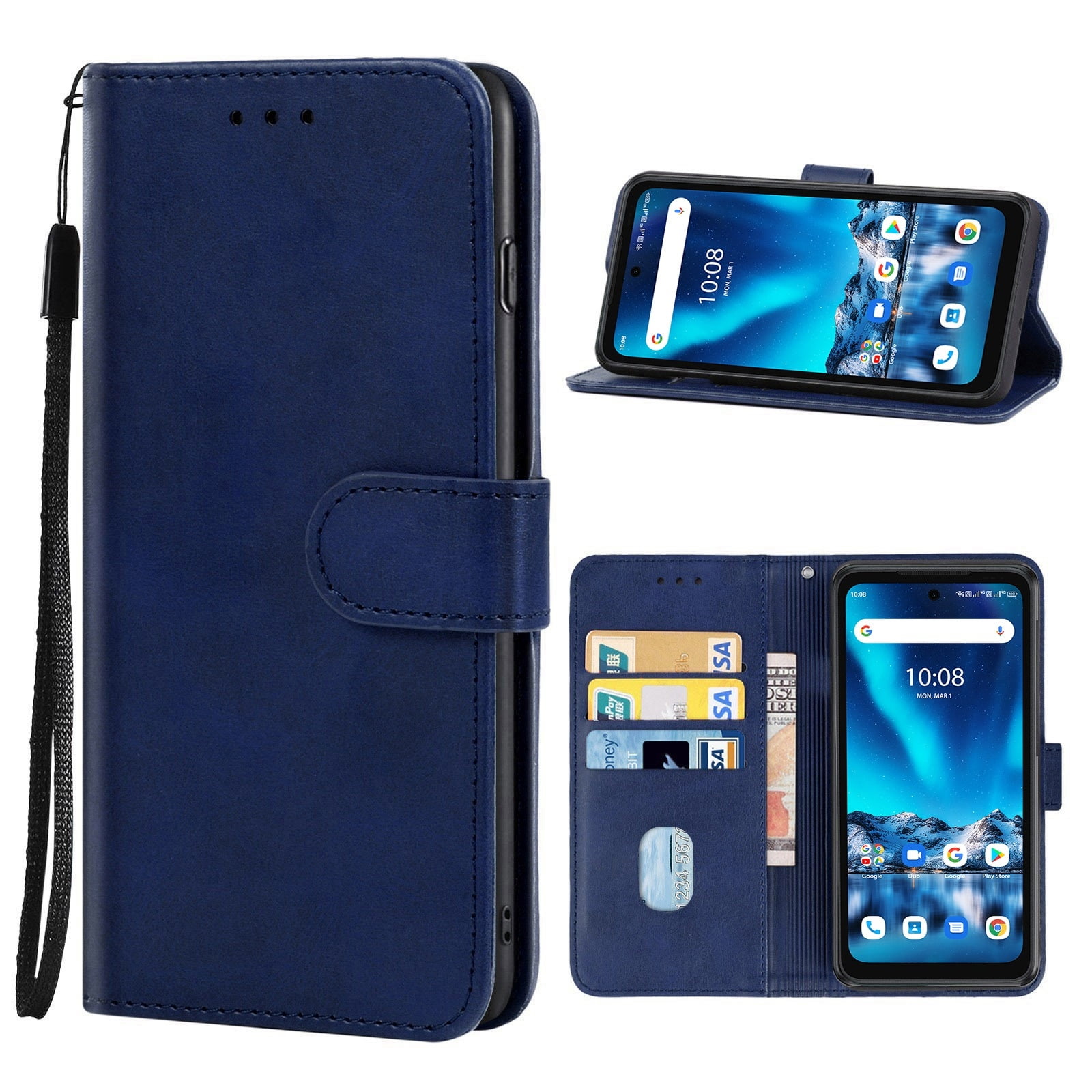 For UMIDIGI BISON 2 PRO Leather Phone Case Walmart