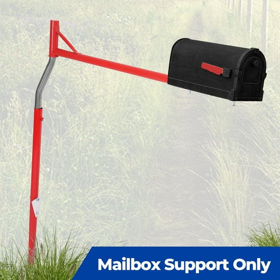 For Universal Mailbox Support-Powder Coated Galvanized Ideal for All Mailbox