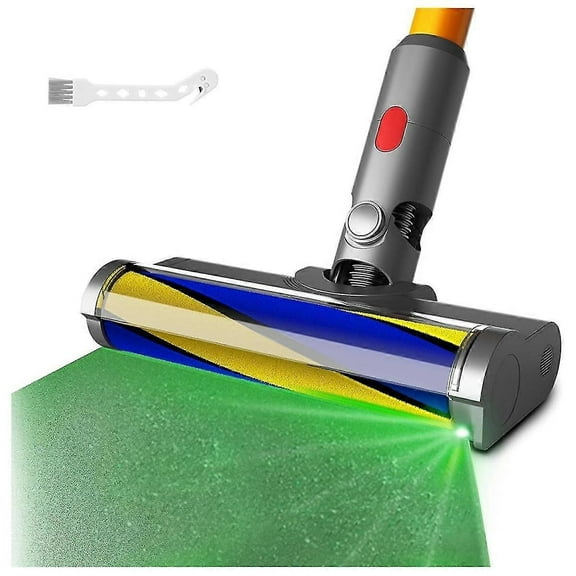 For V7 V10 V11 V15 Vacuum Head Cleaners Attachments with Dust Detector Light, Soft Roller Cleaner Head Parts As Shown