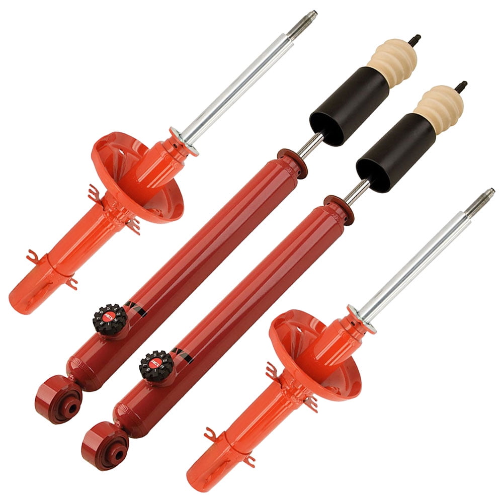 For VW Beetle Golf Jetta GTI Set of 4 KYB AGX Adjustable Shocks Struts