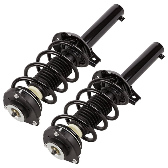For VW CC Eos GTI Golf Jetta Passat Pair Front Strut Spring Assembly - BuyAutoParts