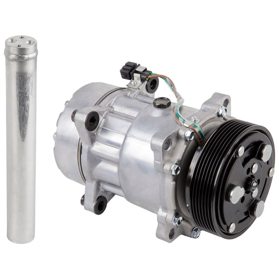 For VW EuroVan 2.8L 2001 2002 2003 AC Compressor w/ A/C Drier - BuyAutoParts