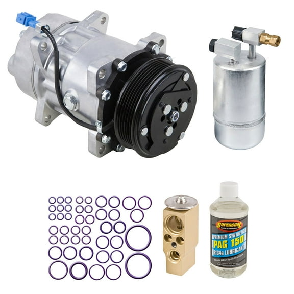 For VW EuroVan 1993-1996 AC Compressor w/ A/C Repair Kit - BuyAutoParts