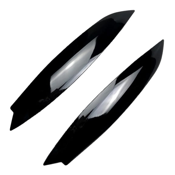 For VW Golf 5 GTI Jetta R32 Mk5 2005-2007 Car Headlights Eyebrow Eyelids Cover ABS Carbon Fiber